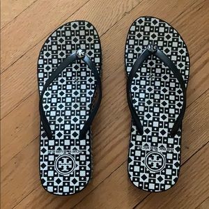 TORY BURCH heeled sandals / flip flops